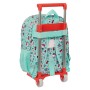 Cartable à roulettes Hello Kitty Sea lovers Turquoise 26 x 34 x 11 cm