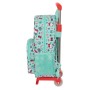 Cartable à roulettes Hello Kitty Sea lovers Turquoise 26 x 34 x 11 cm