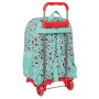 Mochila Escolar con Ruedas Hello Kitty Sea lovers Turquesa 33 x 42 x 14 cm