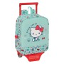 Mochila Escolar con Ruedas Hello Kitty Sea lovers Turquesa 22 x 27 x 10 cm