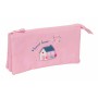 Mochila Escolar Glow Lab Sweet home Rosa 22 x 12 x 3 cm