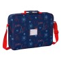 Cartable d'école Spider-Man Neon Blue marine 38 x 28 x 6 cm