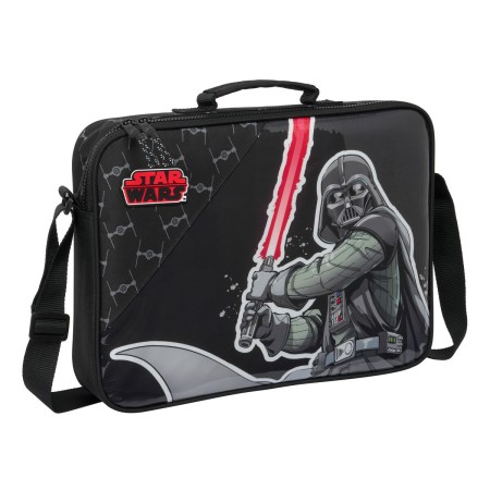 Cartable d'école Star Wars The fighter Noir 38 x 28 x 6 cm