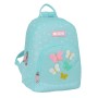 Mochila Moos Butterflies Mini Azul claro 25 x 30 x 13 cm