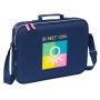 Cartable d'école Benetton Cool Blue marine 38 x 28 x 6 cm