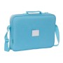 Cartable d'école Benetton Spring Bleu ciel 38 x 28 x 6 cm