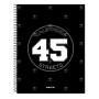 Carnet Safta California Noir A4 120 Volets