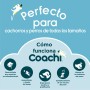 Juguete de adiestramiento Coachi Bells Azul