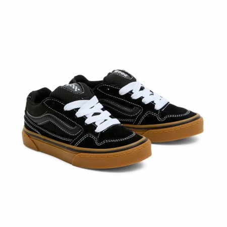 Chaussures casual enfant Vans Caldrone Suedack Noir