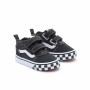 Chaussures casual enfant Vans Ward Mid V TD Check Bumper Noir