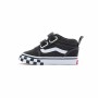 Chaussures casual enfant Vans Ward Mid V TD Check Bumper Noir