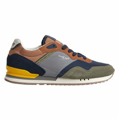 Zapatillas Deportivas Hombre Pepe Jeans London Awake Multicolor Oliva