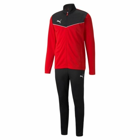 Survêtement pour Adultes Puma Individualrise Track Noir/Rouge