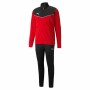 Chándal para Adultos Puma Individualrise Track Negro/Rojo