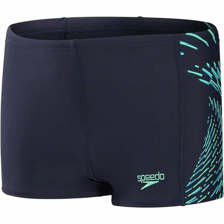 Bañador Niño Speedo Plastisol Placement Azul oscuro