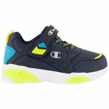 Zapatillas Casual Niño Champion Low Cut Shoe Wave Pu Ps Athletic Azul