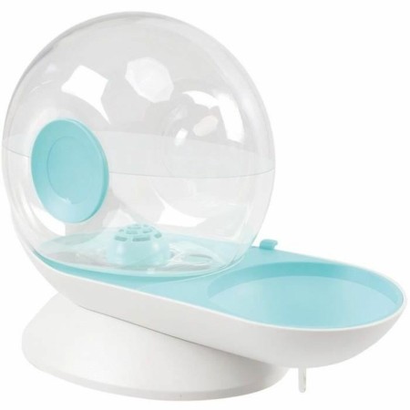 Fontaine d'eau automatique et recharchable MPETS Snail Blanc 2,8 L 30 x 13 x 23,8 cm