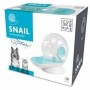 Fontaine d'eau automatique et recharchable MPETS Snail Blanc 2,8 L 30 x 13 x 23,8 cm