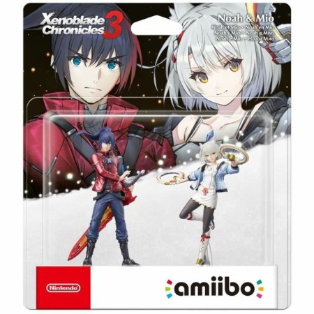 Set de Figuras Amiibo Xenoblade Chronicles 3 - Noah & Mio 2 Piezas