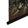 Décoration murale Tapisserie Chanvre Bois d'épicéa Tissu 125 x 1,7 x 145 cm