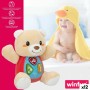 Peluche con Sonido Winfun Oso 16,5 x 18 x 11,5 cm (12 Unidades)