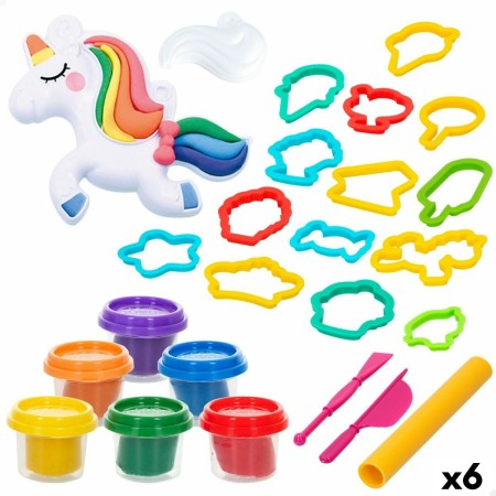 Juego de Plastilina PlayGo Unicornio (6 Unidades)