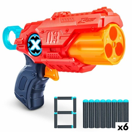 Pistolet à Fléchettes Zuru X-Shot Excel MK3 17 x 12 x 4,5 cm 6 Unités