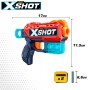 Pistolet à Fléchettes Zuru X-Shot Excel Kickback 12 Unités 20 x 13 x 4 cm