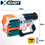 Pistolet à Fléchettes Zuru X-Shot Excel Xcess TK-12 30 x 19 x 5 cm 6 Unités