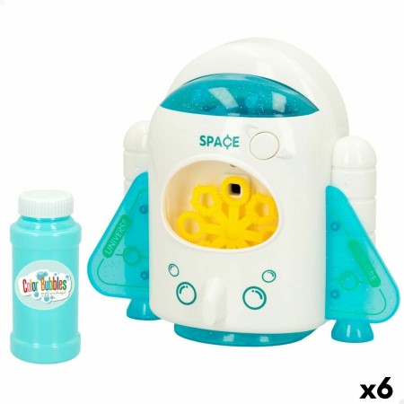 Jeu de Bulles de Savon Colorbaby Engin spatial 17,5 x 15,5 x 8 cm (6 Unités)