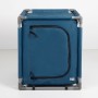 Armario de camping Aktive Azul Plegable 56 x 66 x 46 cm 2 Unidades