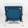 Armario de camping Aktive Plegable Azul 2 Unidades 60 x 67 x 44 cm