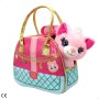 Jouet Peluche Funville Cutekins Sac Chat 20 x 19 x 14 cm (2 Unités)