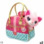 Peluche Funville Cutekins Bolso Gato 20 x 19 x 14 cm (2 Unidades)