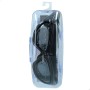 Lunettes de bain pour adultes AquaSport Noir (12 Unités)