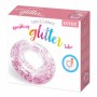 Bouée Gonflable Donut Intex Transparent Paillettes Ø 119 cm (6 Unités)