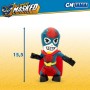 Figura Coleccionable Eolo Super Masked Pepper Man Elástico 14 x 15,5 x 5,5 cm (12 Unidades)