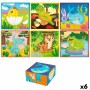 Puzzle 3D Lisciani Animales 4 Piezas 22 x 23 x 1 cm (6 Unidades)