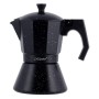 Cafetière Italienne Feel Maestro MR-1667-6 Noir Granite Aluminium 300 ml 6 Tasses