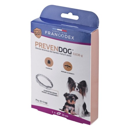 Collier antiparasitaire Francodex PrevenDog Tiques