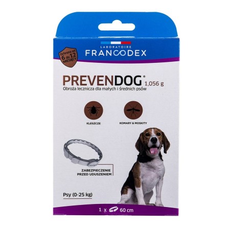 Collar antiparásitos Francodex PrevenDog Garrapatas