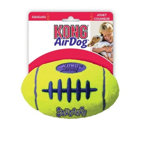 Jouet pour chien Kong Airdog Squeaker Football Jaune