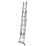 Escalera plegable de 6 peldaños Krause 30368 Plateado Acero