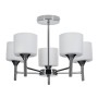 Suspension Activejet AJE-MIRA 5P Blanc Argenté Métal 40 W 47,5 x 34 x 47,5 cm