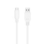 Câble USB-C NANOCABLE 10.01.4001-L150-W Blanc 1,5 m