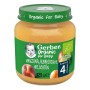 Pot pour bébé Nestlé Gerber Organic Pomme Pêche Abricot 125 g