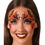 Tatuajes Temporales Mariposa Naranja