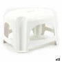 Taburete Dem Sabin Blanco 33 x 28 x 18 cm (12 Unidades)