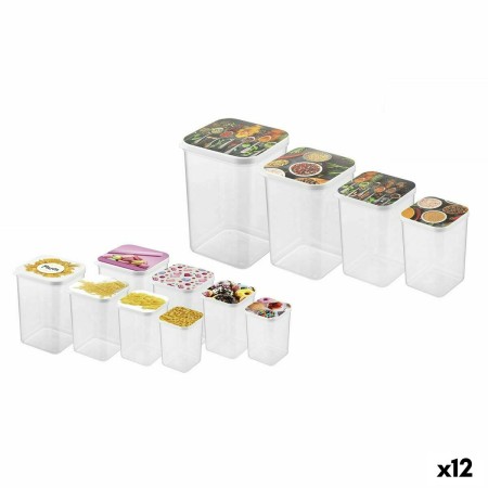 Set de Boites Qlux polypropylène 4 Pièces (12 Unités)