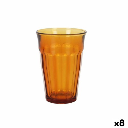 Set de Verres Duralex Picardie Ambre 6 Pièces 360 ml (8 Unités)